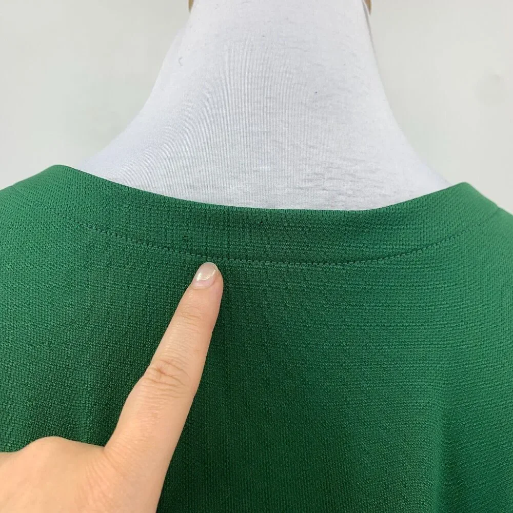 Nike Basketball Jersey Shirt Womens XXXL 3XL Green Sleeveless V Neck Lightweight